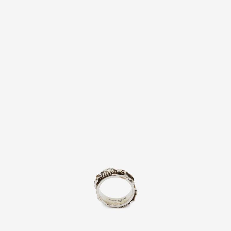 ALEXANDER MCQUEEN - Dancing Skeleton Ring - Item 575539J160Y0446